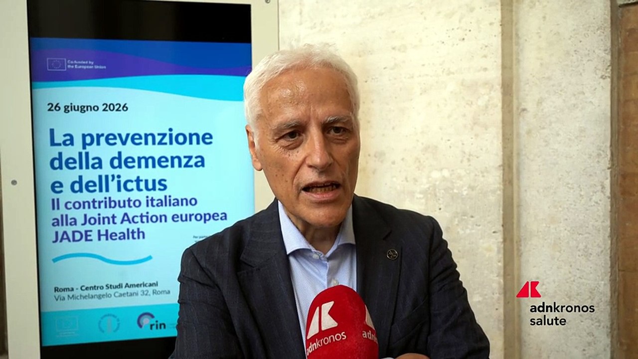 Salute: Vanacore (Iss), 'Obiettivo evitare 30mila casi di demenza in 5 anni con la prevenzione'