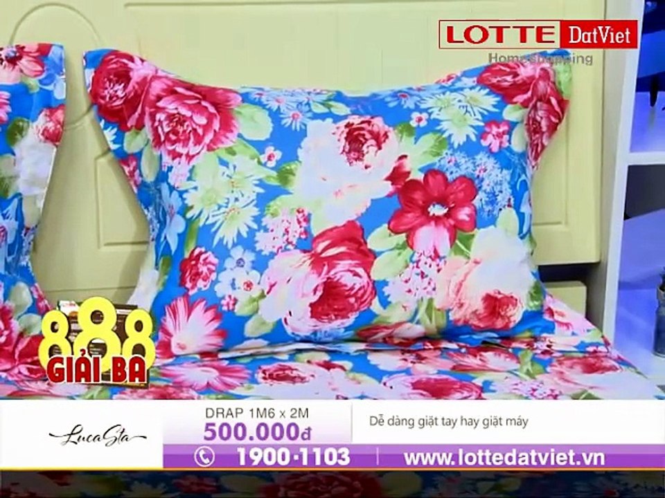 Bộ Drap Giường Lucasta | VTVcab 14 - Lotte DatViet Home Shopping