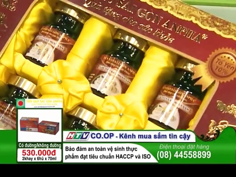 Tổ Yến Chưng sẵn Sài Gòn Anpha | HTV Coop