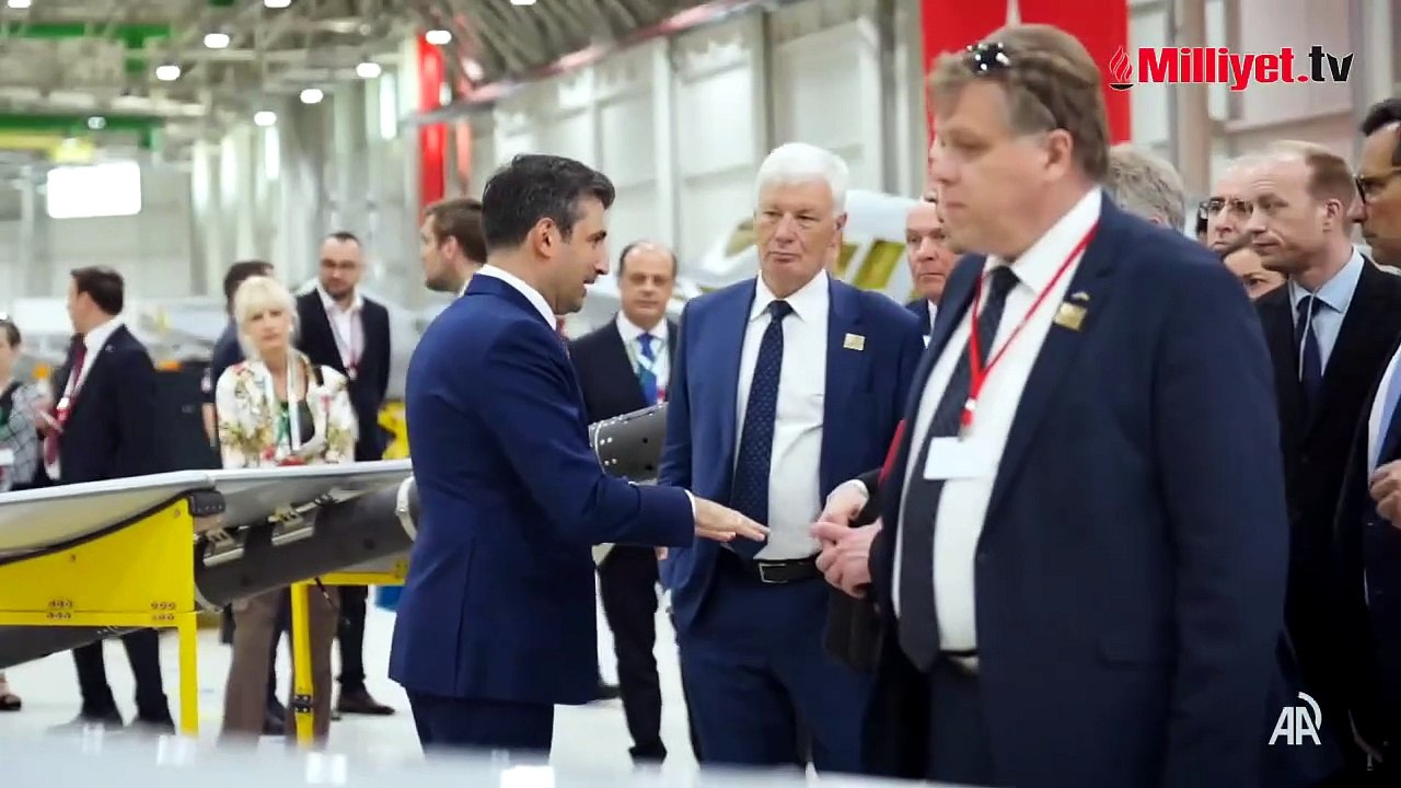 NATO Parlamenter Zirvesi'ne katılan meclis başkanlarından Baykar Milli Teknoloji Merkezi ziyareti