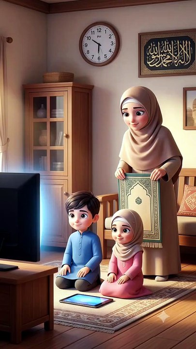 Teaching Kids Islamic Values in the Digital Age | Muslim Family Inspiration 🌙✨