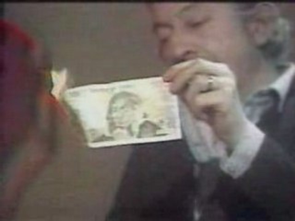 Serge Gainsbourg - Le billet de 500 francs