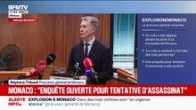 Explosion à Monaco: une enquête est ouverte pour les chefs "de tentative d'assassinat et de dépôt sur la voie publique de substances ou engins explosifs", assure le procureur