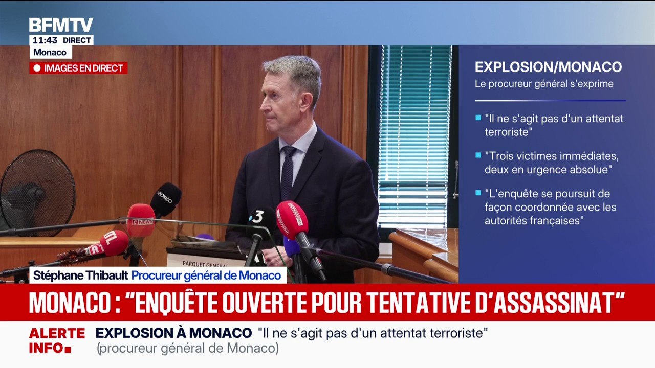 Explosion à Monaco: le procureur dresse le profil de l'oligarque ukrainien, l'une des trois victimes du colis piégé