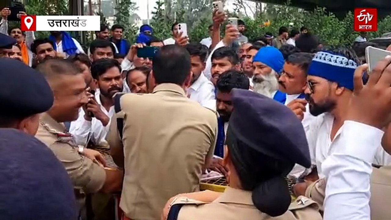 केतन हत्याकांड, भीम आर्मी कार्यकर्ताओं का टिहरी कूच, पुलिस ने हरिद्वार में रोका, जमकर हुआ हंगामा