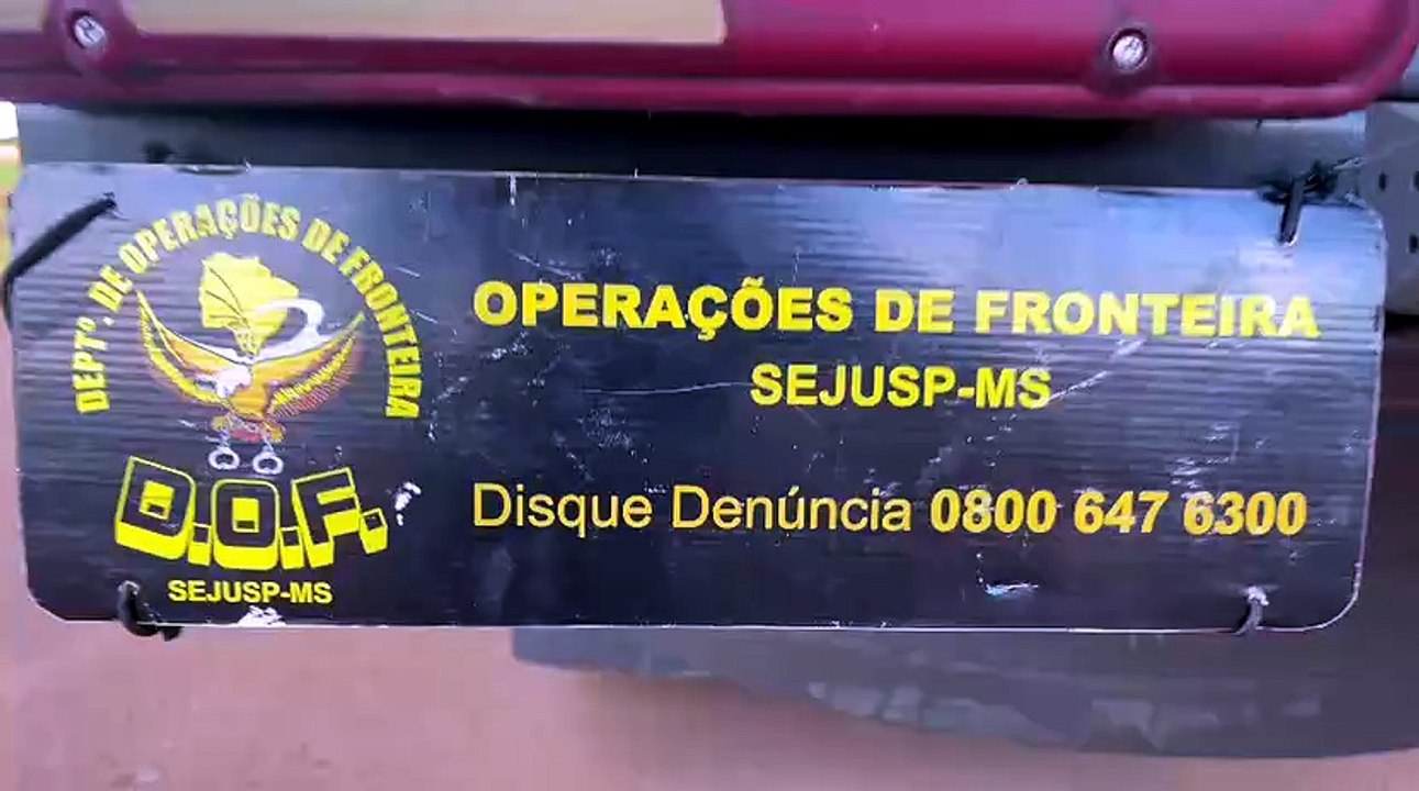 DOF apreende 570 quilos de maconha escondida em estruturas metálicas - 28/6/2026