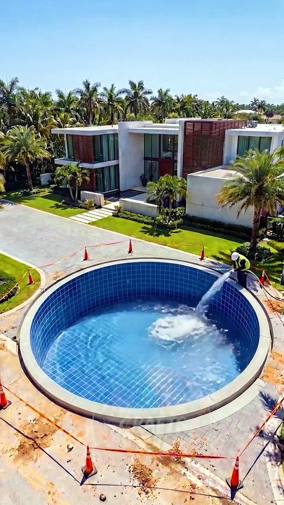 Massive Sinkhole to Luxury Backyard Pool + Underwater Room + DIY Cement Planters & Bird Bath + Dream Treehouse 🌟 Epic Transformations