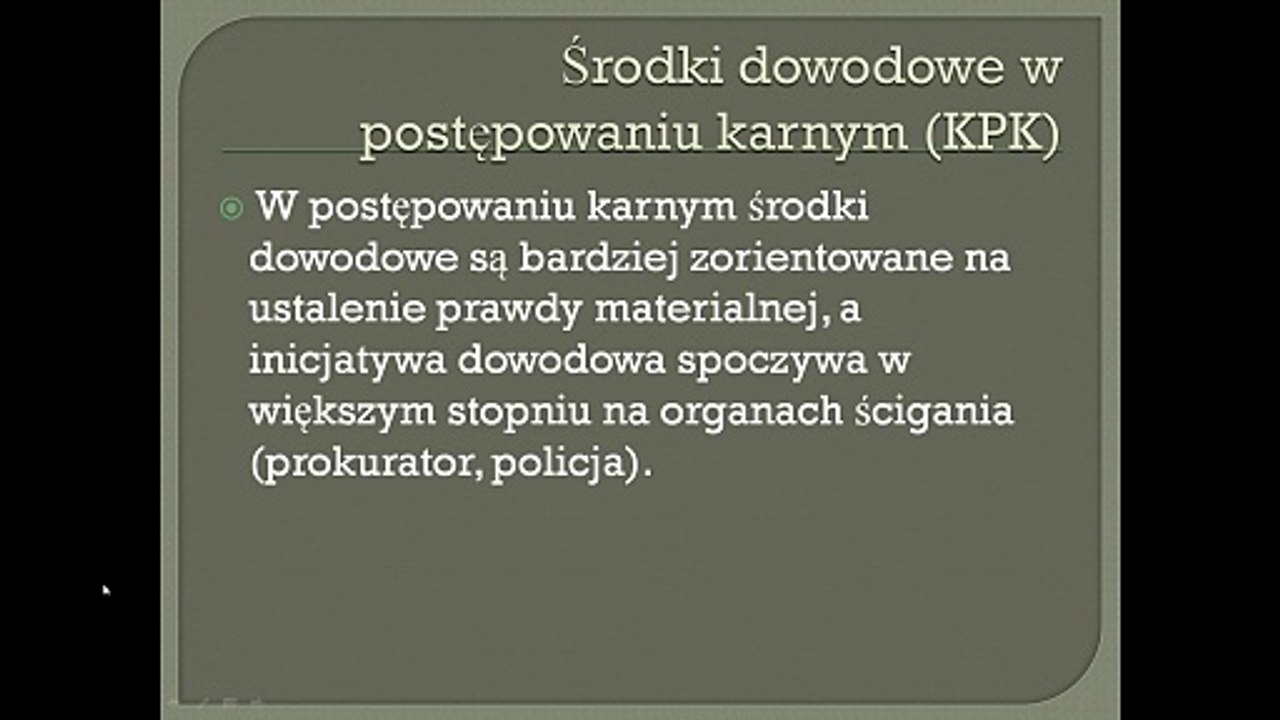 postępowanie sądowe - dowody w postepowaniu cz. II