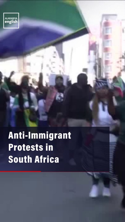 South African Anti-Immigrant Protests in Johannesburg