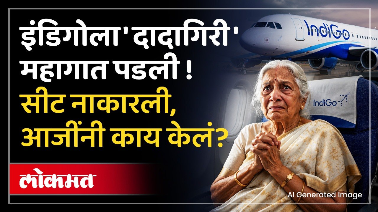 प्रीमियम सीट बदलली, 80 वर्षांच्या आजींनी इंडिगोलाच शिकवला धडा! Indigo paid Rs 55000 fine to Traveler