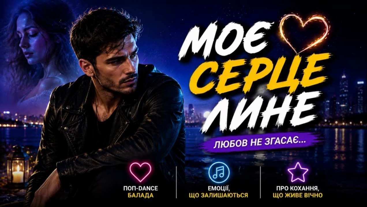 My Heart Flies 💛 Touching Ukrainian Pop Ballad | Love Beyond Goodbye