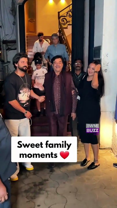 Family time at its best! Sonakshi Sinha and Zaheer Iqbal with their loved ones