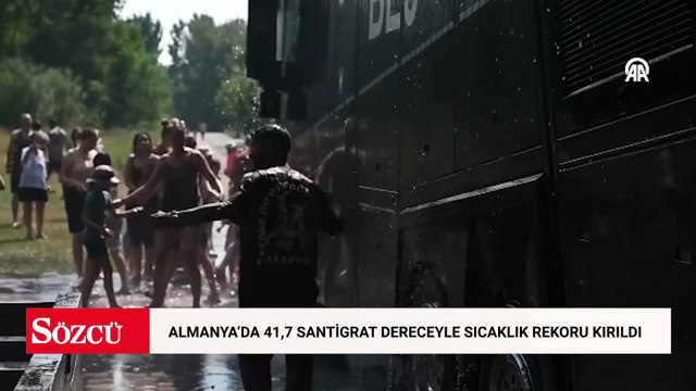 Almanya'da 41,7 santigrat dereceyle sıcaklık rekoru kırıldı
