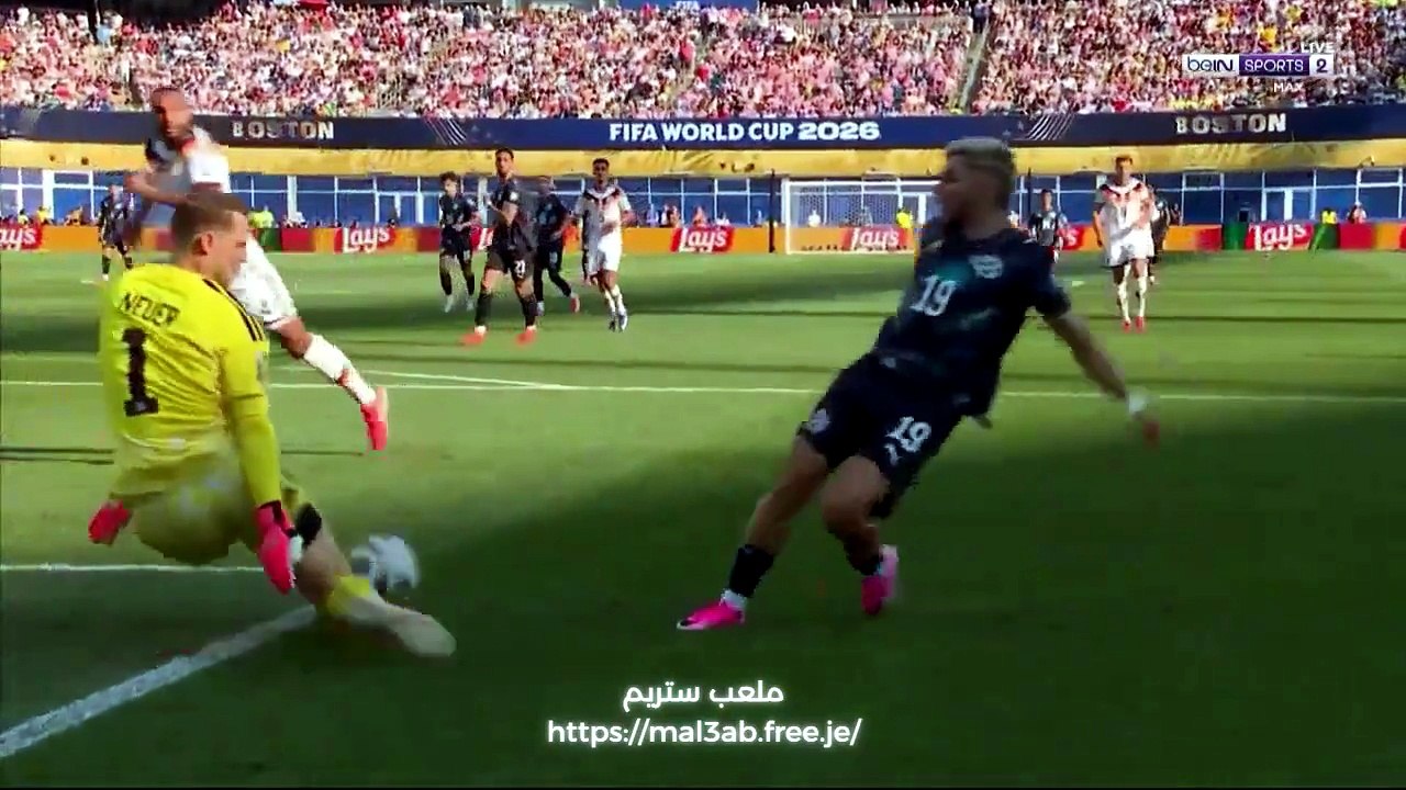 ملخص وركلات ترجيح مباراة المانيا وباراجواي في ك...