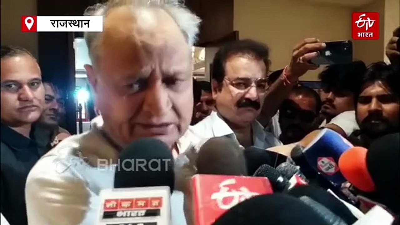 गहलोत बोले- राम मंदिर में चोरी भाजपा और आरएसएस को ले डूबेगी, राजस्थान के पत्थर से मंदिर निर्माण हुआ और हमें ही नहीं बुलाया