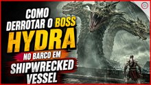 God of War 1, Como derrotar o Boss Hydra no barco em Shipwrecked Vessel | Super-dica