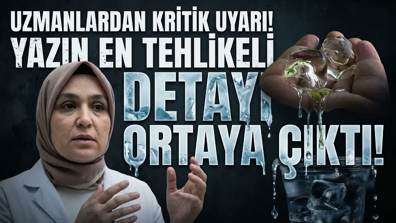 Masum Görünüyor Ama Risk Büyük! Buzlardan Enfeksiyon Uyarısı  iha