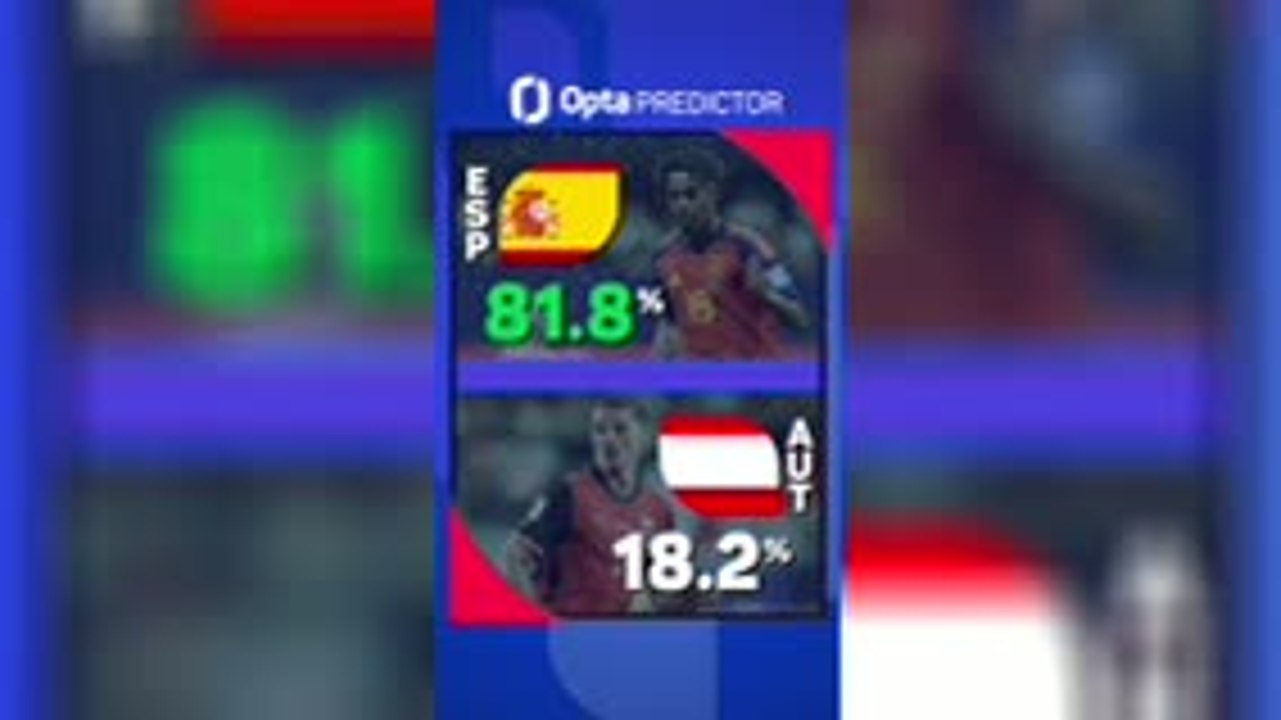 Spain v Austria - Opta Predictor
