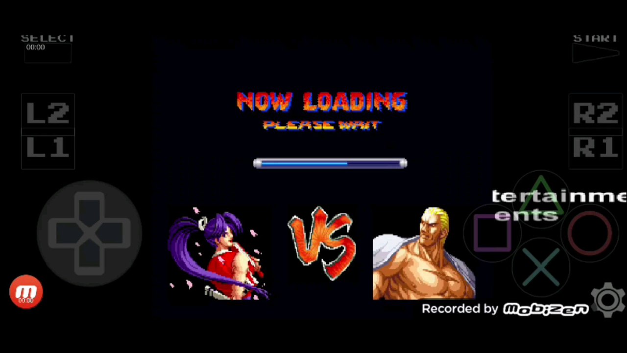 Real Bout Fatal Fury Mai Shiranui vs Geese Howard luta completa