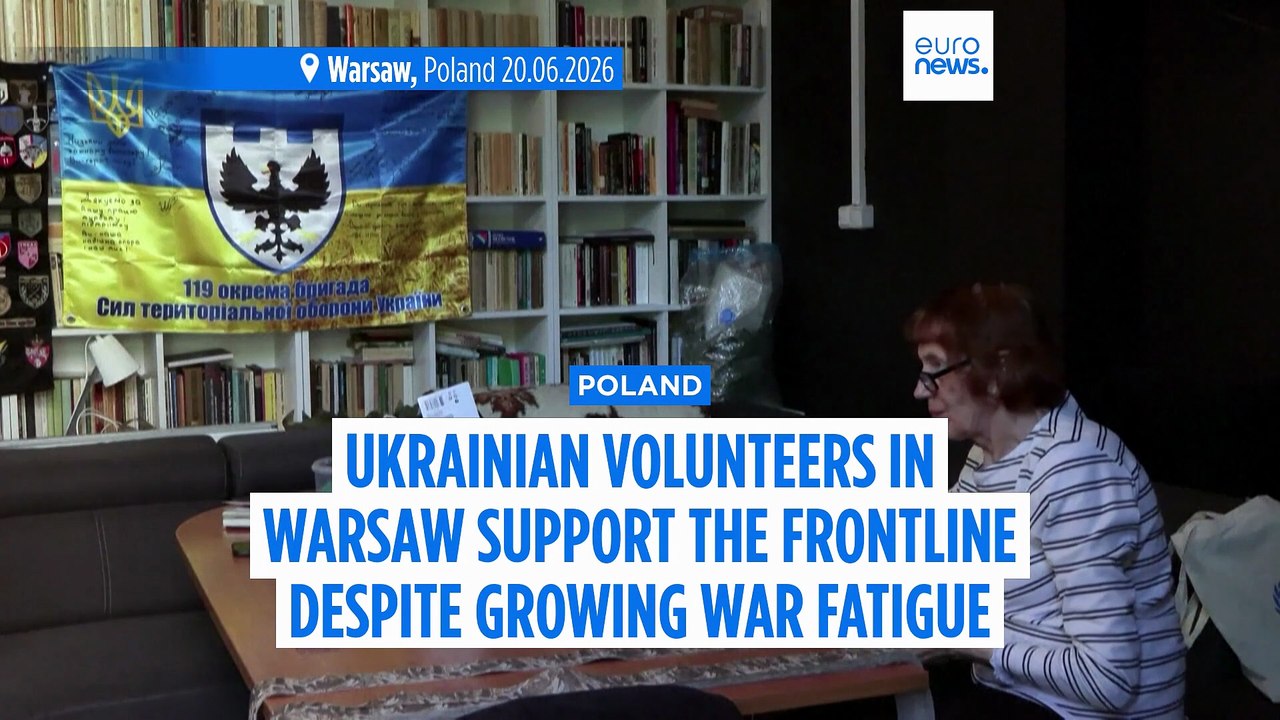 Ukrainian volunteers in Poland support front despite growing war fatigue