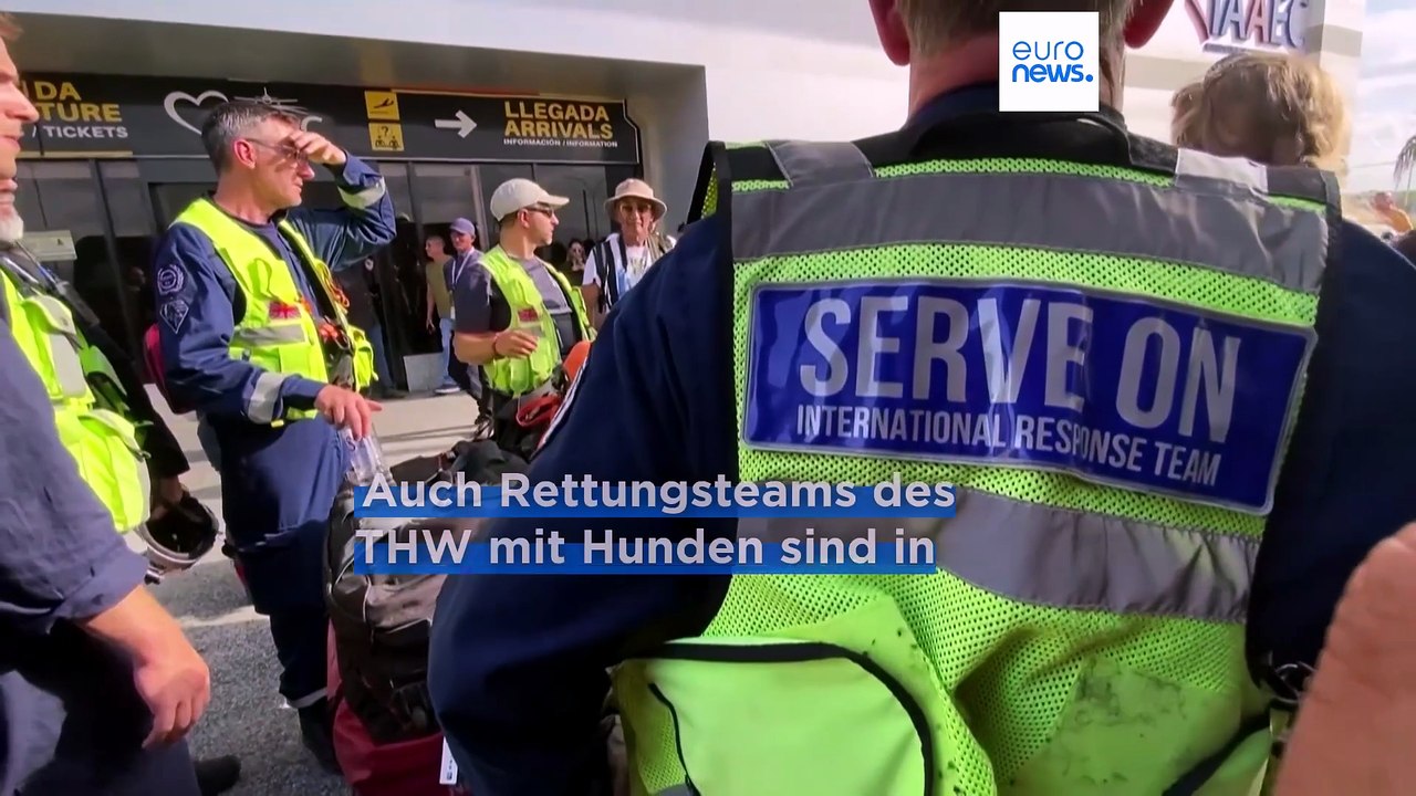Rettungsteams aus Europa helfen in Venezuela bei verzweifelter Suche nach Überlebenden des Erdbebens