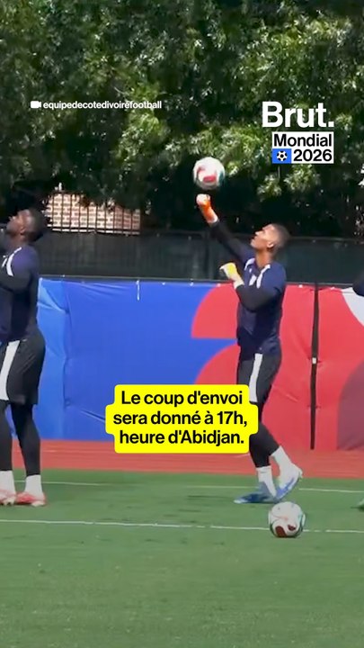 Dernière séance d'entraînement avant le match des Éléphants face à la Norvège