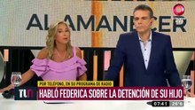 Federica Pais angustiada por la detención de su hijo