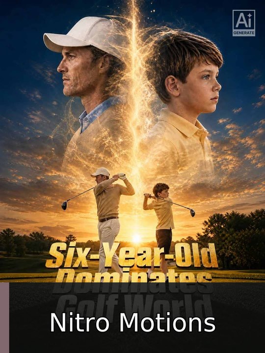 Six-Year-Old Dominates Golf World #englishsub | Nitro Motions