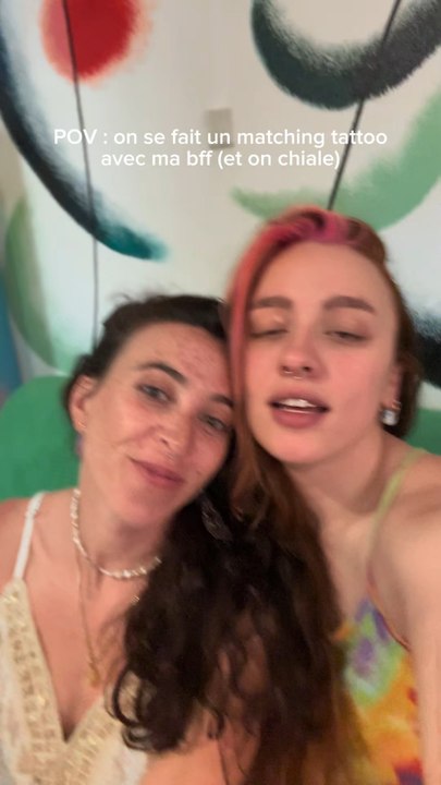 Matching tattoos 👯‍♀️