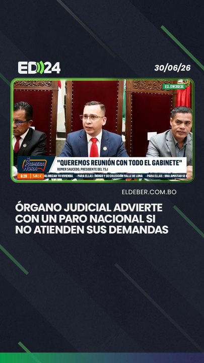 Órgano Judicial advierte con un paro nacional si no atienden sus demandas
