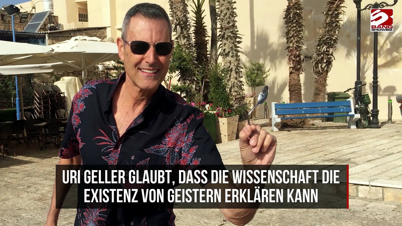 Uri Geller glaubt, dass die Wissenschaft die Existenz von Geistern erklären kann
