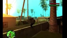 Grand Theft Auto San Andreas PlayStation 2 PAL Gameplay With Cheats Part 1