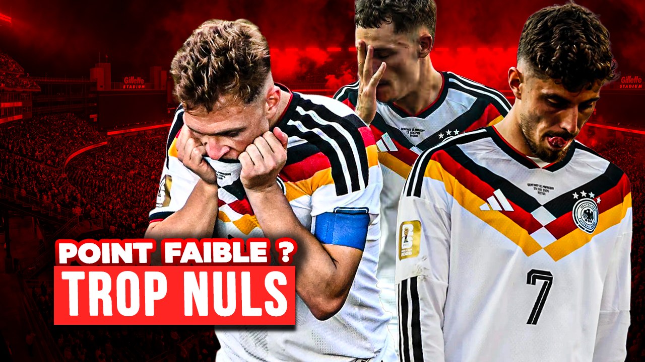 🇩🇪 L’Allemagne ne sait plus jouer au foot
