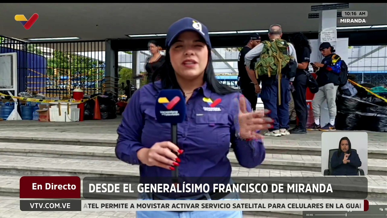 Caracas | Habilitan dos campamentos transitorios en el parque Generalísimo Francisco de Miranda