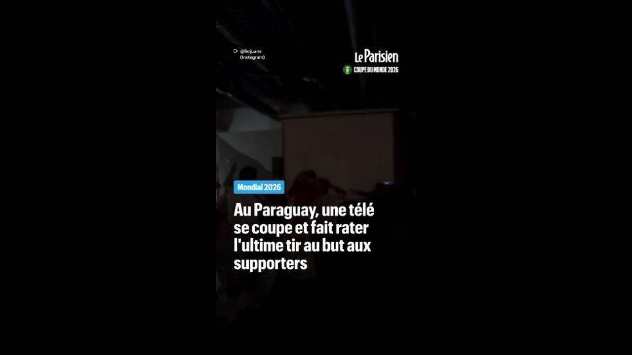 Mondial 2026 : la télé se coupe lors du dernier tir au but du Paraguay