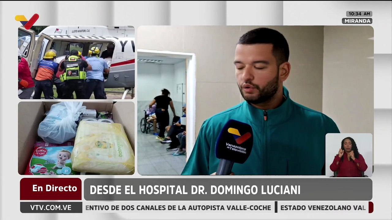 Miranda | Especialistas del Hosp. Dr. Domingo Luciani han realizado más de 100 cirugías tras el sismo