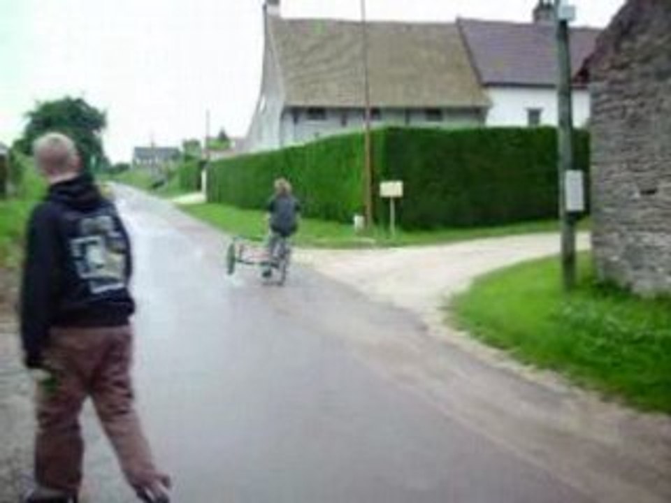 un vélo un peu particulier