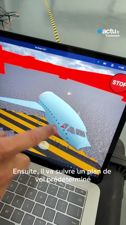 Inspecter des avions grâce à des drones et l'IA : la folle invention de Donecle, cette start-up basée à Toulouse