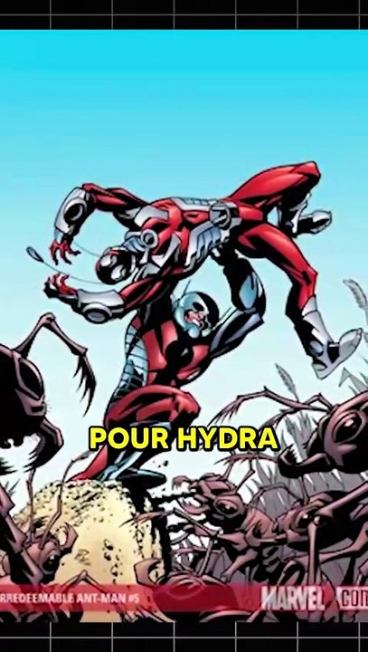 ANT-MAN CACHE UNE VENGEANCE COMICS DE 50 ANS
