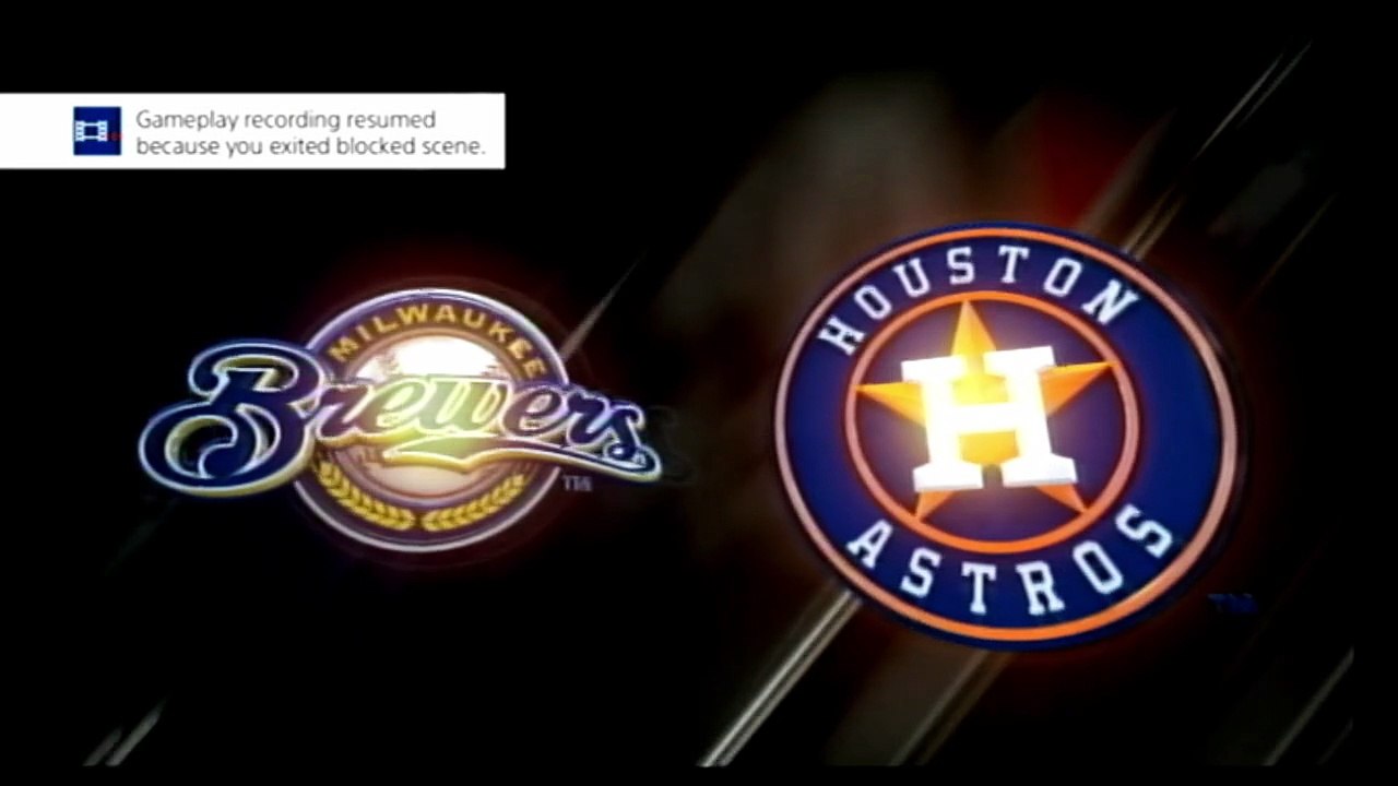 MLB The Show 16 Astros vs Brewers