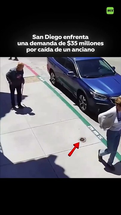 Caída de anciano en San Diego