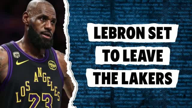 LeBron James reportedly set to leave the Lakers