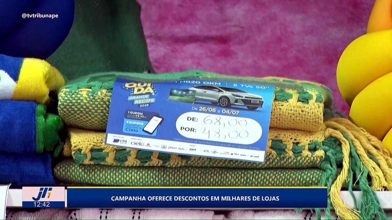 Campanha oferece descontos em milhares de lojas