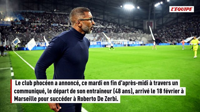 Quatre mois après son arrivée, Habib Beye n'est déjà plus l'entraîneur de l'OM - Foot - Ligue 1