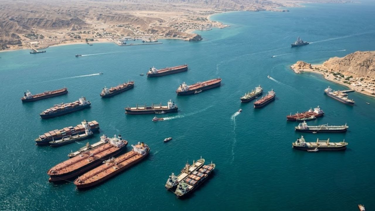 U.S. Conducts Airstrikes on Iranian Positions Following Drone Assault on Cargo Vessel in Hormuz