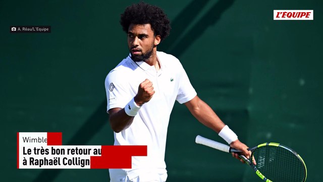 Le très bon retour aux affaires d'Arthur Fils face à Raphaël Collignon au premier tour de Wimbledon - Tennis - Wimbledon