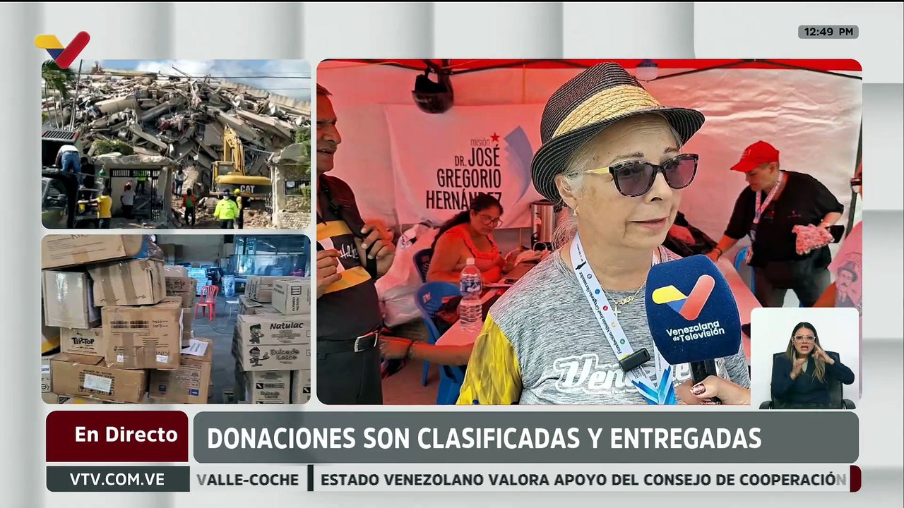Caracas | Brigada La Esperanza ofrece atención médica y psicológica a afectados en la Plaza O'Leary