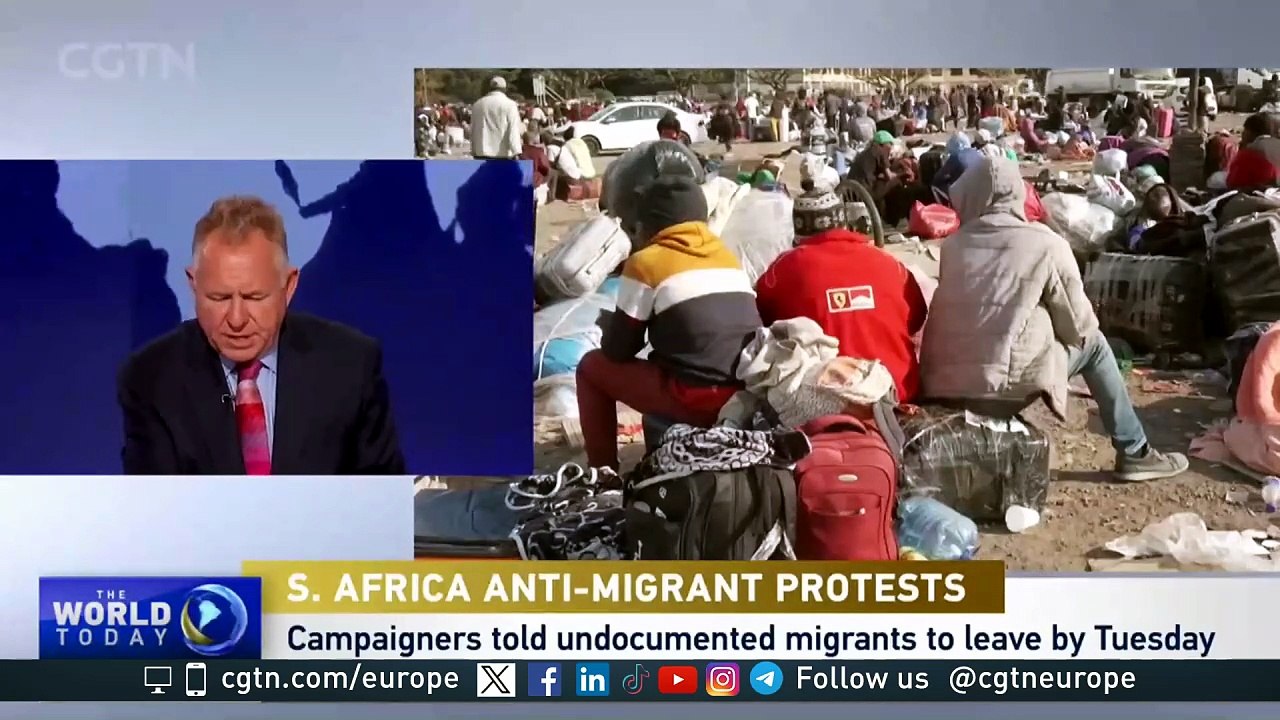 South Africa anti-immigration protests: "It is a big political issue"