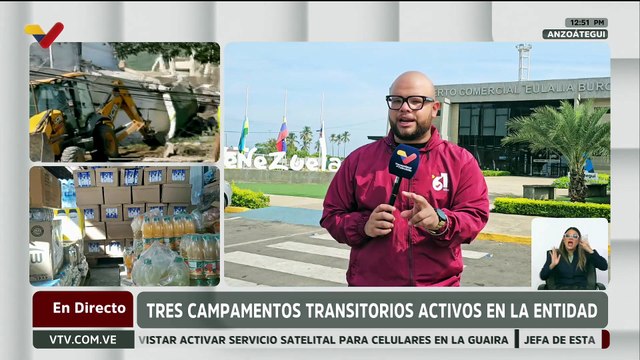 Anzoátegui | Disponen tres campamentos transitorios para familias afectadas tras los sismos