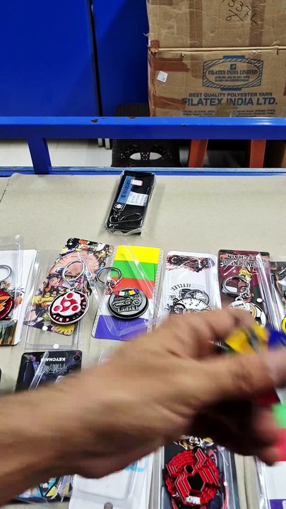 360° Rotating Metal Buddhist Keychain 🔄 | Unboxing & Review